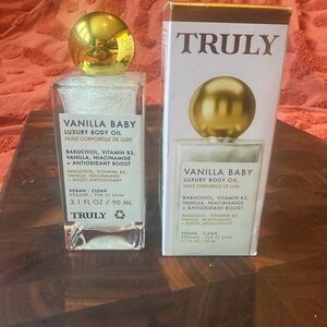 Truly Vanilla Baby Luxury Body Oil -